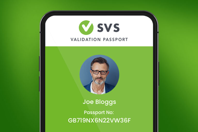 SVS Validation Passport Mobile App
