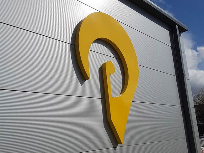 Production Park photo of exterior sign