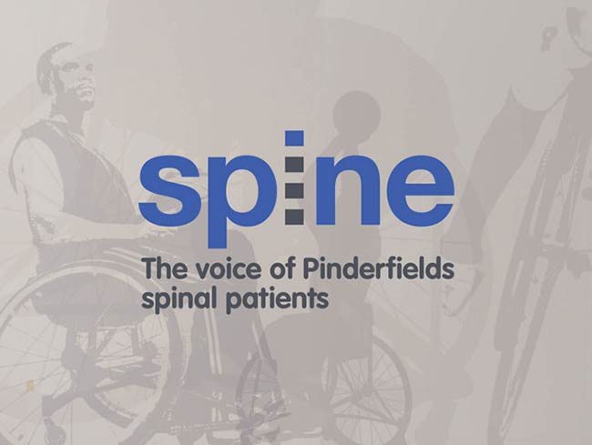 Logo panel of Spine