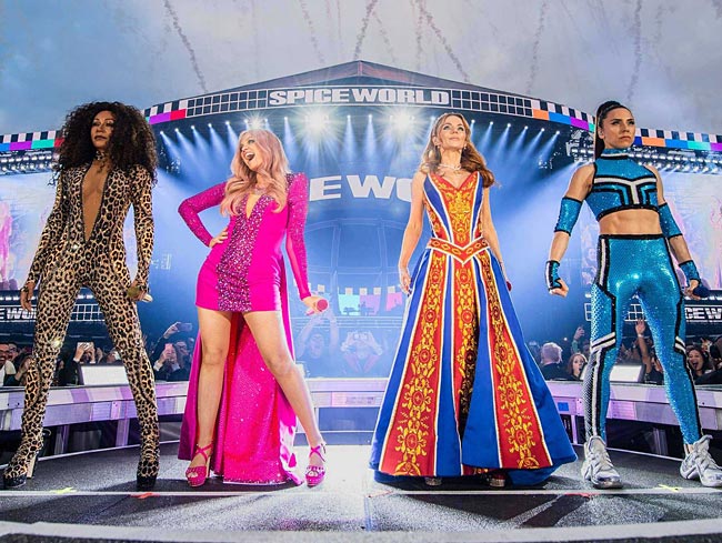 Stage Set for Spice Girls