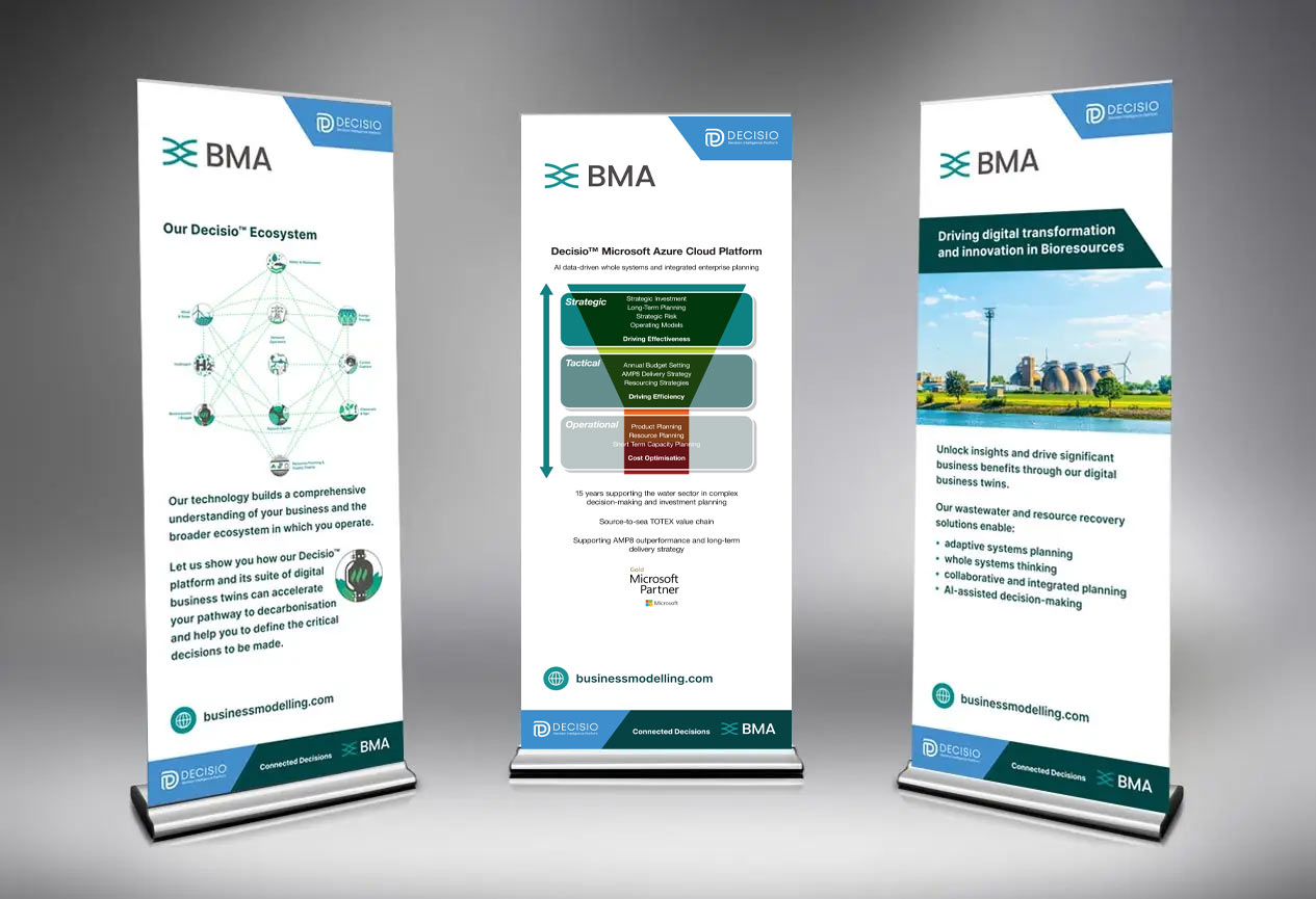 BMA Pull Up Promotional Pull Up Banners