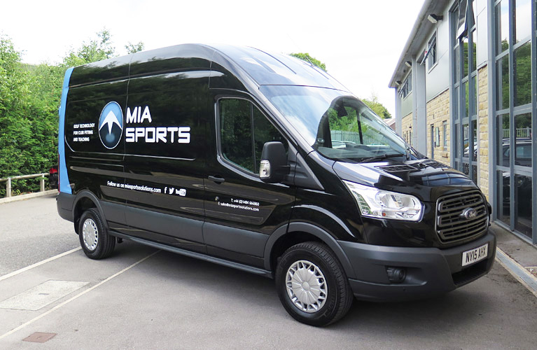 Mia Sports Solutions Van Graphics