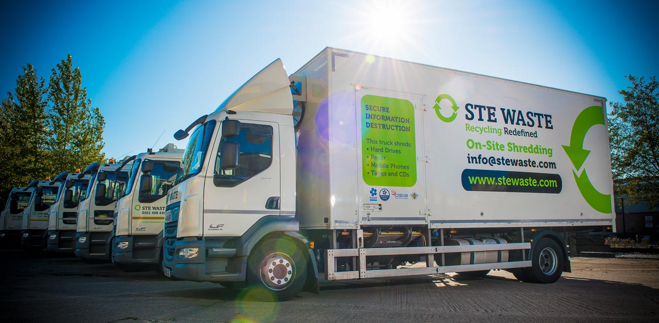 STE Waste Van Livery image
