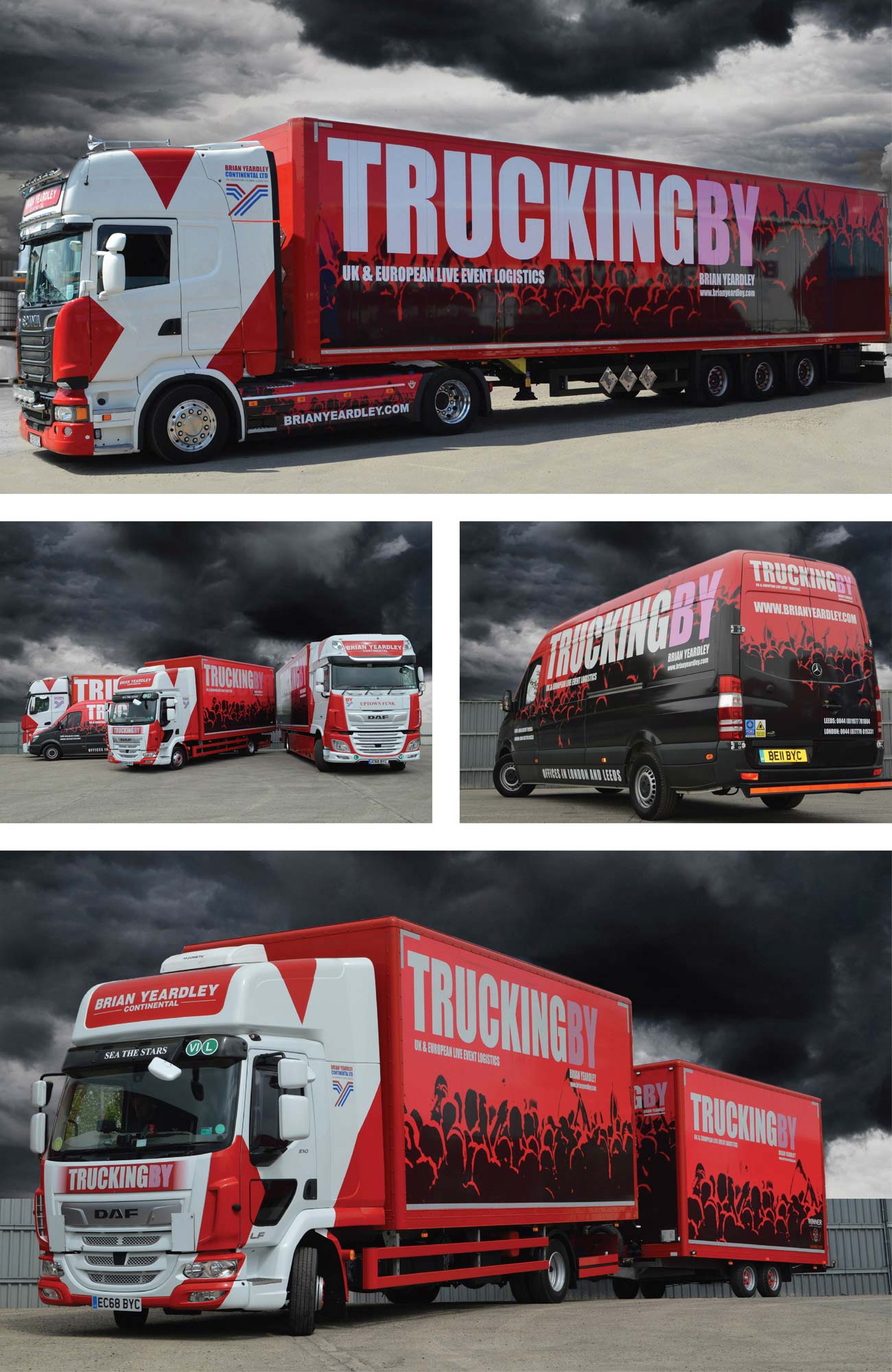 TruckingBy Vehicle Livery Photos