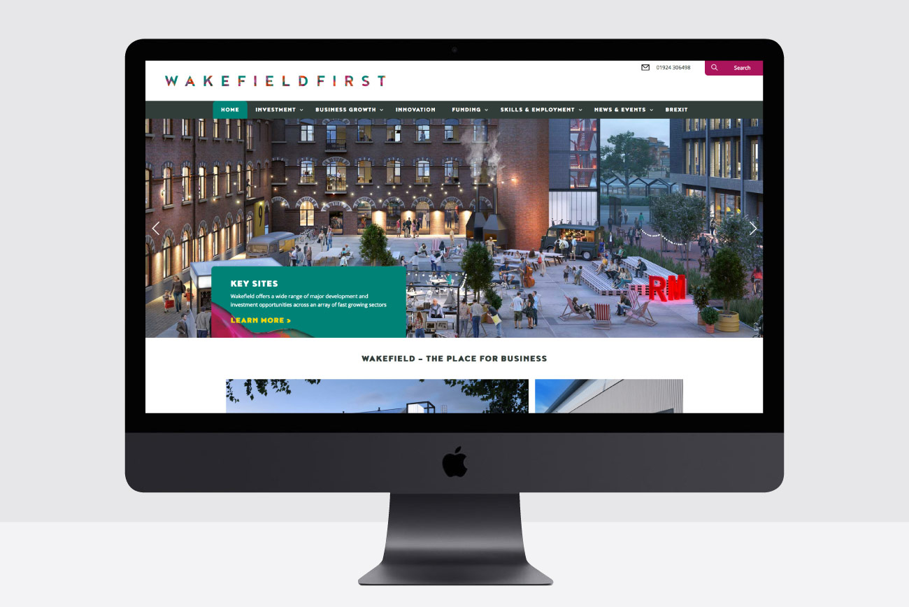Wakefield First Website Image