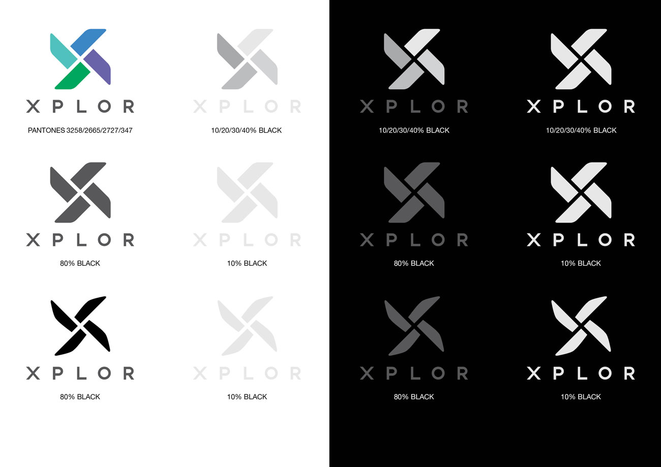 Brand Guidelines Sheet for Xplor