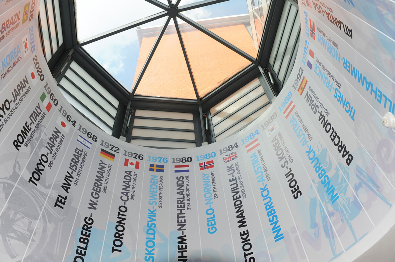 Pinderfields Hospital Spine Interior Graphics