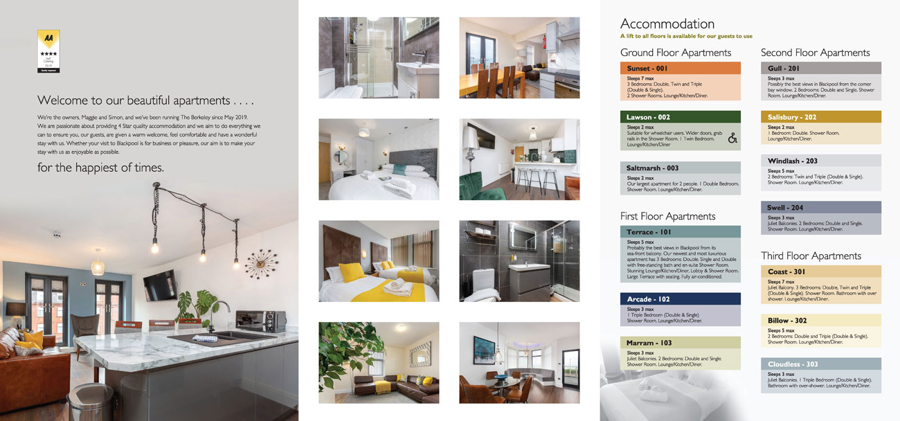 Berkeley Apartments Promotional Brochure