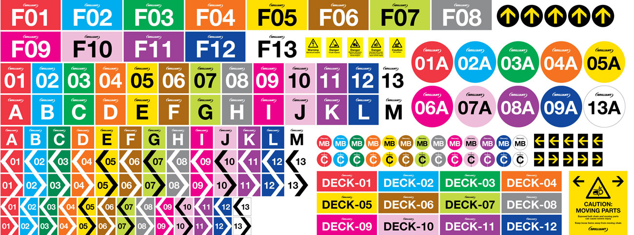 Brilliant Stage Set Stickers